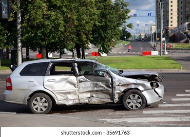 Scene Of A Car Crash