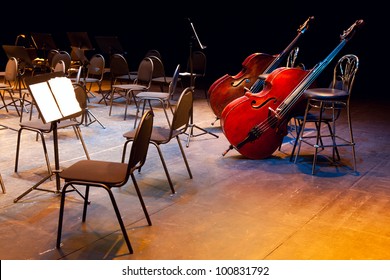 Scene Of A Concert Hall Before Performance