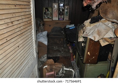 Scene From A Hoarders House