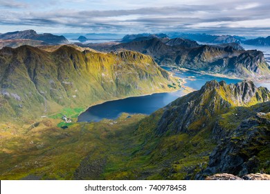 Scene From Lofoten Islands, Norway