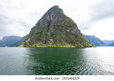 Nærøyfjord Sceneries During Summer and Cruise Tour
