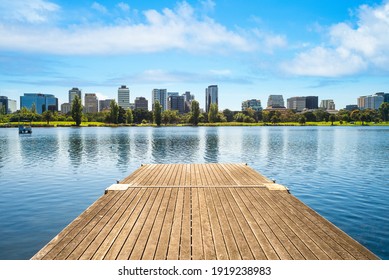 Scenery Of Albert Park In Victoria, Melbourne, Australia