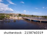 A scenery of a bridge over the Hassayampa River in Wickenburg, Arizona, the USA