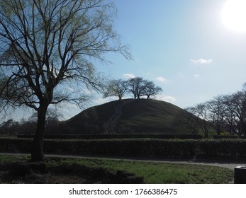 Scenery Of The Burial Mound Of Sakitama Kofun Park