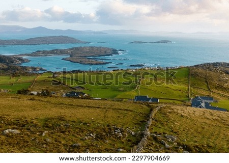 Scenery of County Kerry - Ireland countryside scenic view