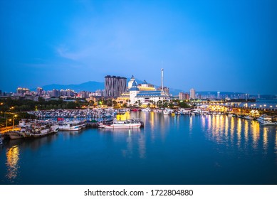 Scenery Of Fisherman's Wharf At Taipei, Taiwan