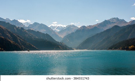 Scenery Of Heaven Lake, Tianshan Tianchi National Geopark