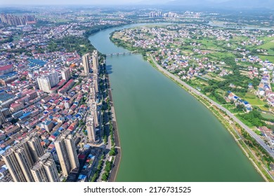 Scenery Of Huanshui River In You County, Zhuzhou City, Hunan Province, China