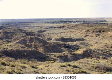 Scenery Just Before Sunset In Northwest Oklahoma