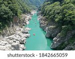 Scenery of Koboke Gorge　in Tokushima Prefecture,Japan