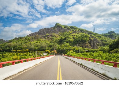 Scenery Of Liji Badlands In Taitung City, Taiwan