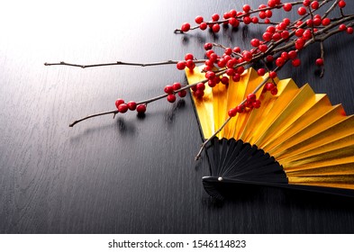 和柄 扇子 の写真素材 画像 写真 Shutterstock