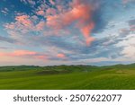 Scenery of Mogoler River in Hulunbuir Grassland, Hulunbuir City, Inner Mongolia Autonomous Region, China