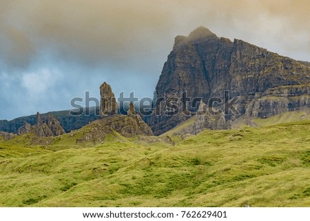 Similar – Der Quiraing Walk auf der Isle of Skye in Schottland