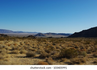 Scenery Near Lucerne Valley, California