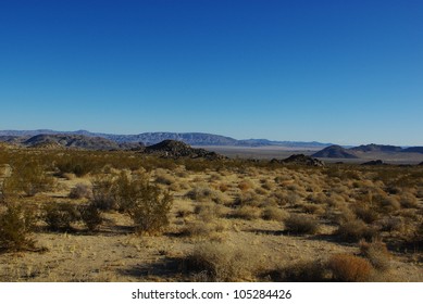 Scenery Near Lucerne Valley, California