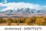 Scenery of Pamir Plateau in Xinjiang, China