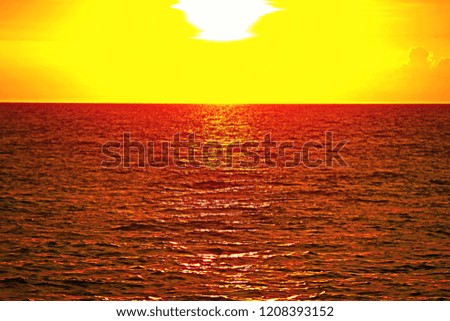 Similar – Baltic Sea at the end of the day