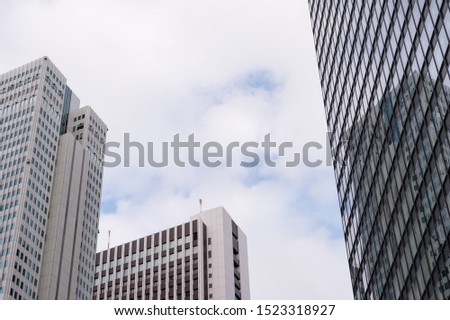 Similar – High up. Town Capital city