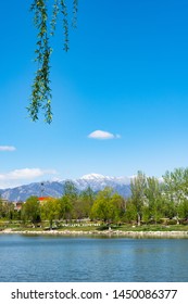 Scenery Of Spring Xiadu Park In Yanqing District Beijing China