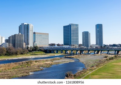 Scenery Of Tama River