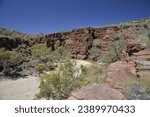 Scenery at Trephina Gorge East Macdonnell Ranges Near Alice Springs Northern Territory Central Australia