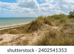 Scenery at Utah Beach which was one of the five areas of the Allied invasion of German-occupied France in the Normandy landings on 6 June 1944