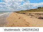 Scenery at Utah Beach which was one of the five areas of the Allied invasion of German-occupied France in the Normandy landings on 6 June 1944, it is located on the Cotentin Peninsula