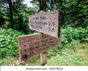 Scenes Along Appalachian Trail In Great Smoky Mountains