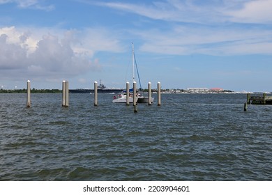 Scenes Of Charleston Harbor, SC USA