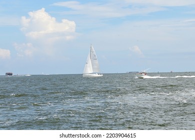 Scenes Of Charleston Harbor, SC USA