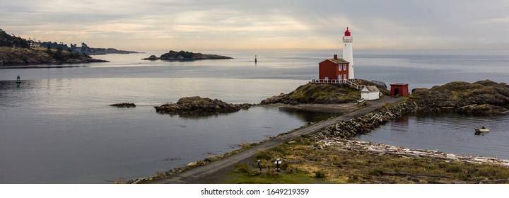 Scenes from Fisgard Lighthouse in Victoria, British Columbia, Canada