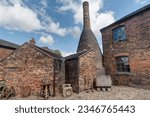 Scenes from the Gladstone Pottery Museum at Stoke on Trent