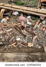 Scenes From A Pole Barn Demolition Site