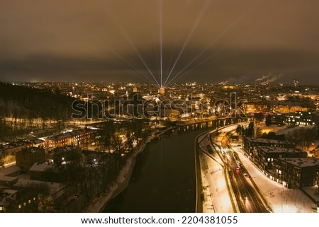 Similar – Moldau und Prag bei Sonnenaufgang