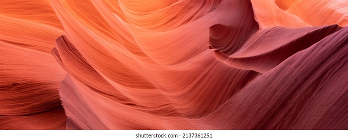 Scenic Antelope Canyon, Arizona, USA.  Abstract background. Wallpaper and website concept.