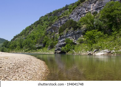 Scenic Buffalo River Wilderness In Arkansas