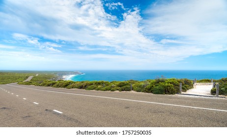 Scenic Drive To Remarkable Rocks, Kangaroo Island, South Australia