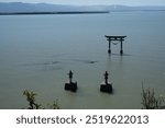 The scenic japanese shrine in Kumamoto