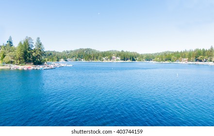 Scenic Lake Arrowhead Resort Village California USA