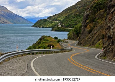 New Zealand Road Mountains Hd Stock Images Shutterstock