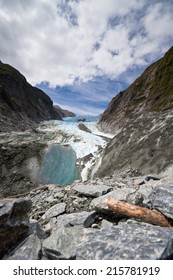 Scenic landscape at Franz Josef Glacier. Southern Alps, West Coast, South Island, New Zealand. - Shutterstock ID 215781919