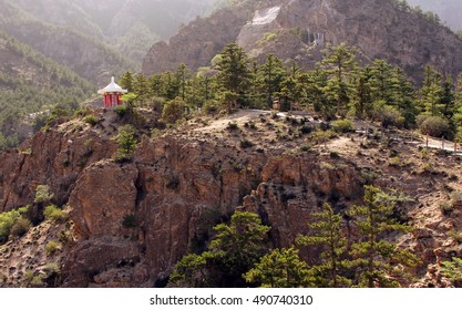 Scenic Landscape In Helan Mountains, Ningxia Province, China