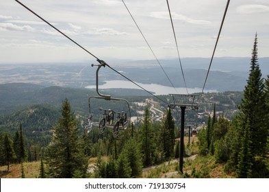 Scenic Lift Takes Bikes Up The Whitefish Mountain