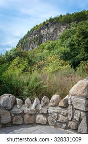 A Scenic Look-out Of The Shawangunk Ridge In Ulster County New York.