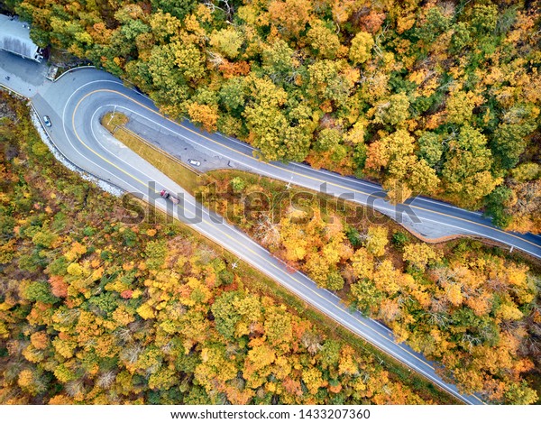 Scenic Mohawk Trail Highway Hairpin Turn Stock Photo Edit Now