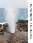 Scenic Nakalele Blowhole on the Maui Coast