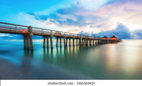 Scenic Naples Pier, Florida