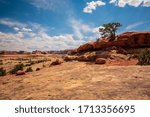 Scenic National Park in Utah, United States