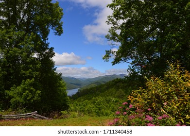 Scenic Outlook In The North Carolina Mountains